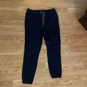 Men’s small navy joggers